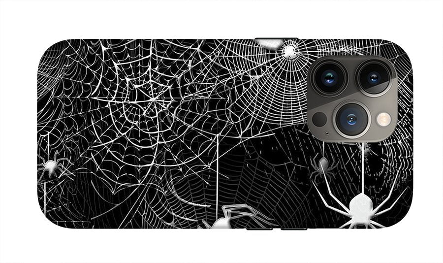 Spider Webs Pattern - Phone Case