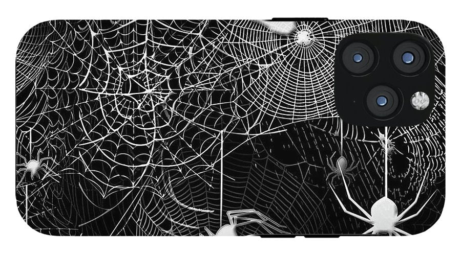 Spider Webs Pattern - Phone Case