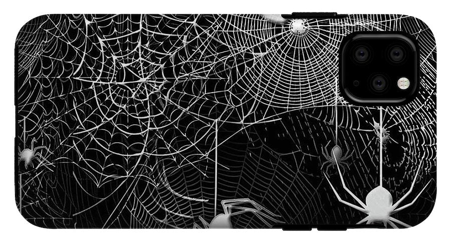 Spider Webs Pattern - Phone Case