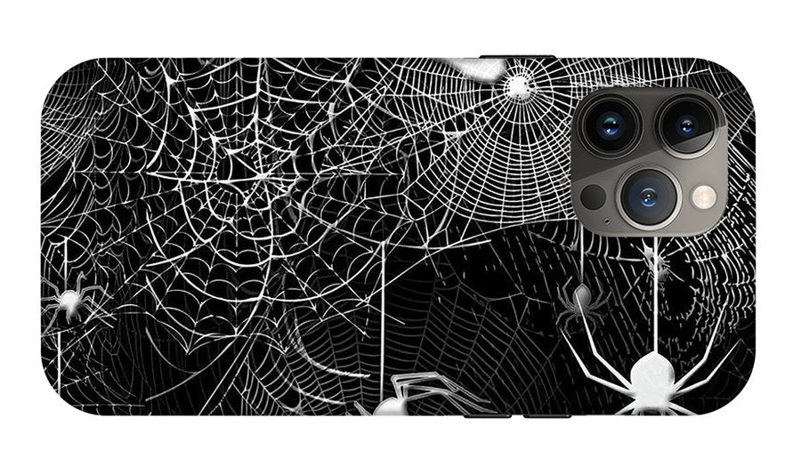 Spider Webs Pattern - Phone Case