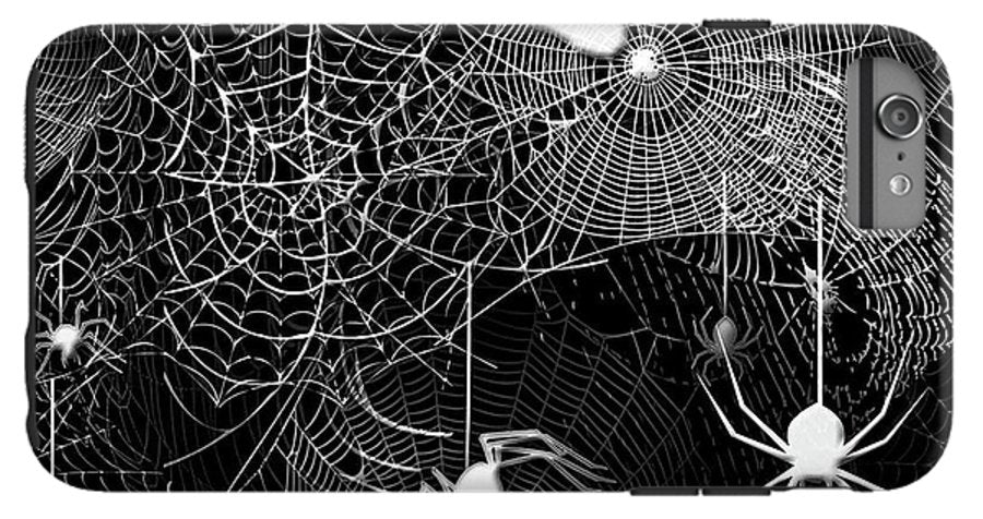 Spider Webs Pattern - Phone Case