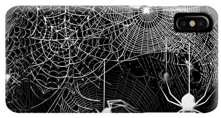 Spider Webs Pattern - Phone Case