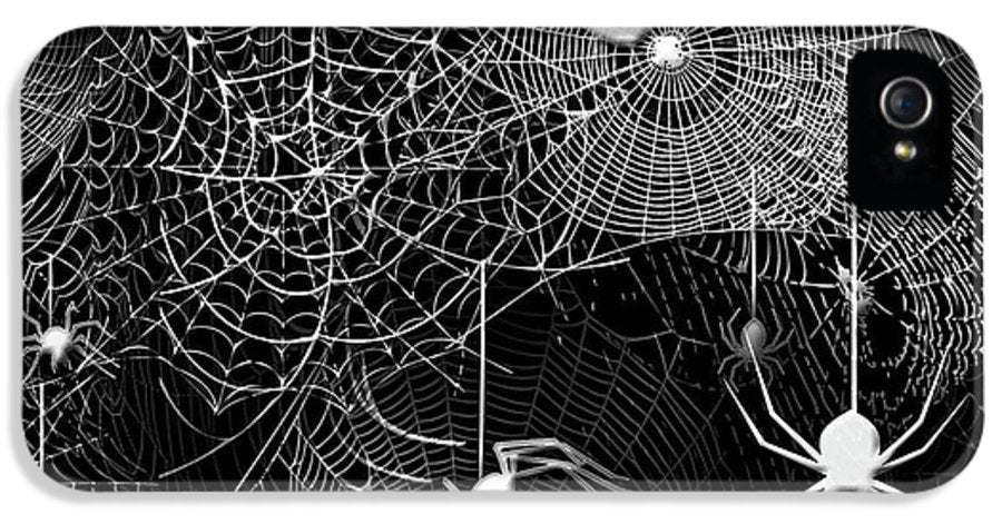 Spider Webs Pattern - Phone Case
