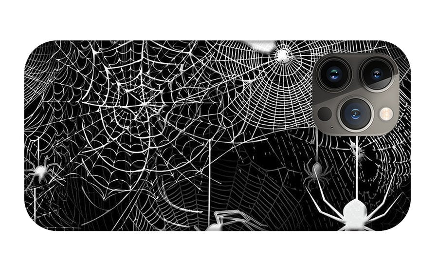 Spider Webs Pattern - Phone Case