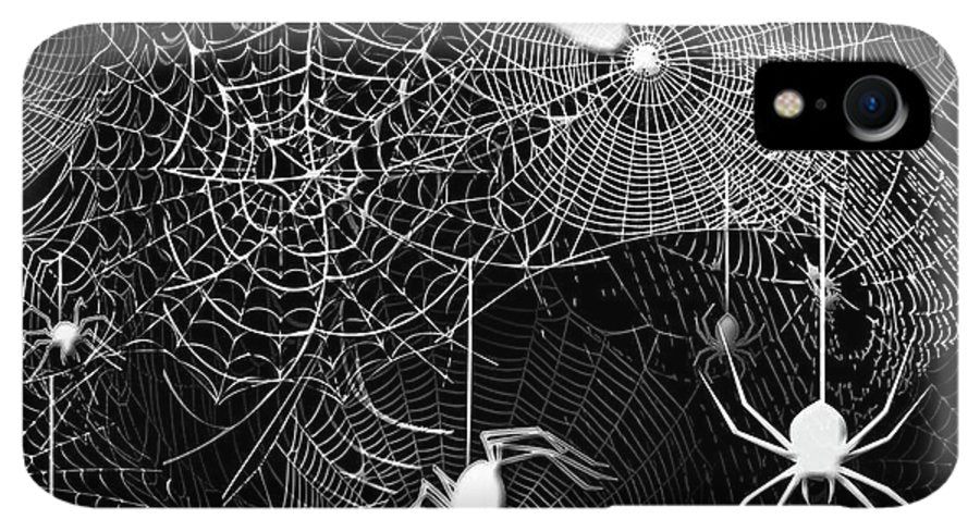 Spider Webs Pattern - Phone Case