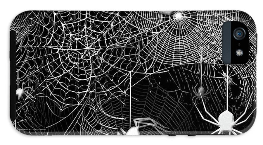 Spider Webs Pattern - Phone Case