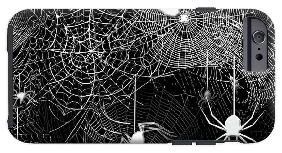 Spider Webs Pattern - Phone Case
