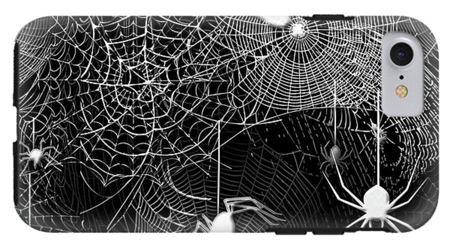 Spider Webs Pattern - Phone Case