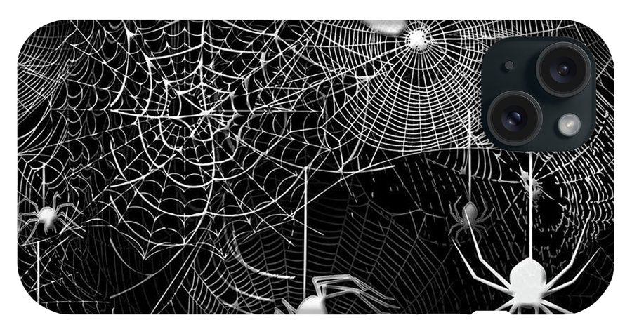 Spider Webs Pattern - Phone Case