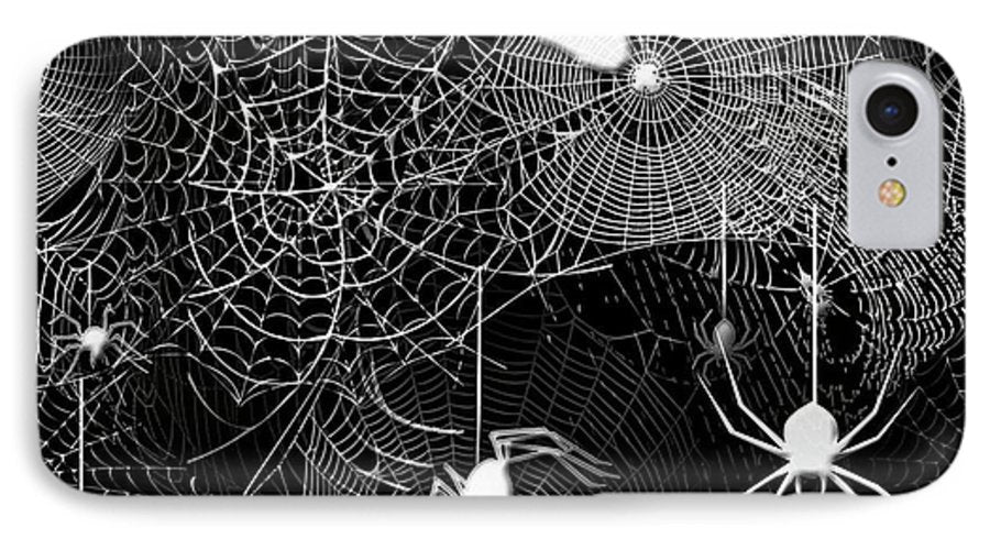 Spider Webs Pattern - Phone Case