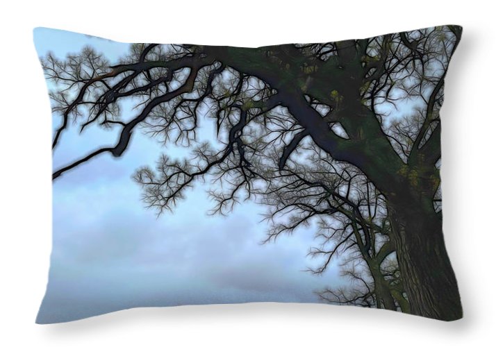 Spring Tree Buds - Throw Pillow