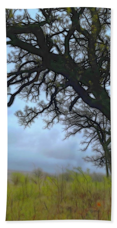 Spring Tree Buds - Bath Towel