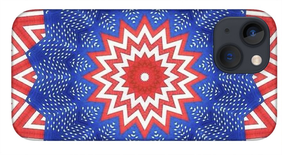Stars and Stripes Pattern - Phone Case