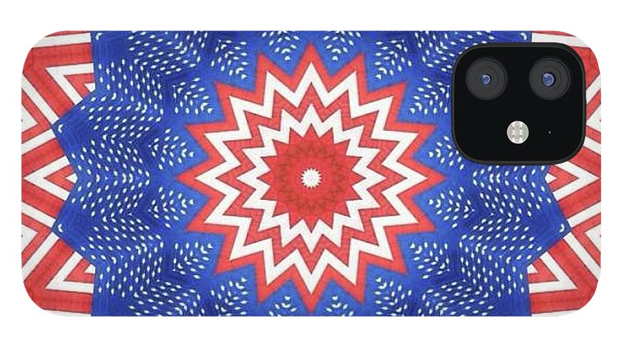 Stars and Stripes Pattern - Phone Case
