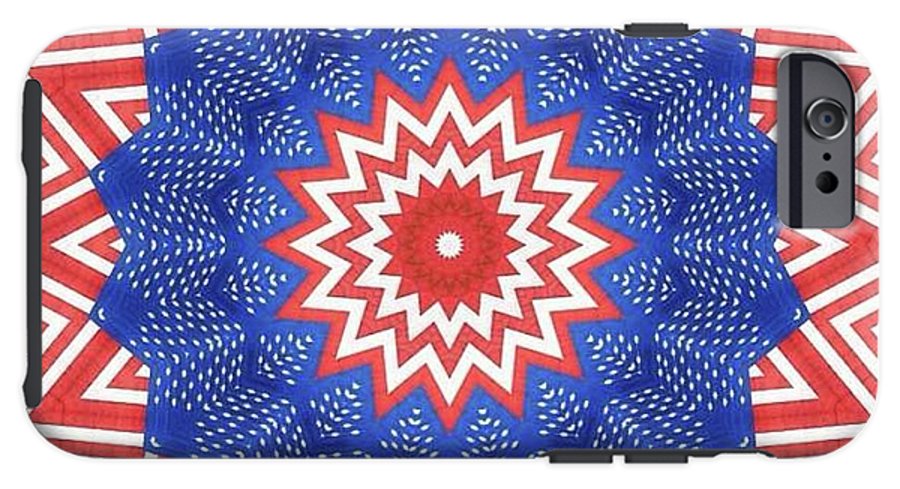 Stars and Stripes Pattern - Phone Case
