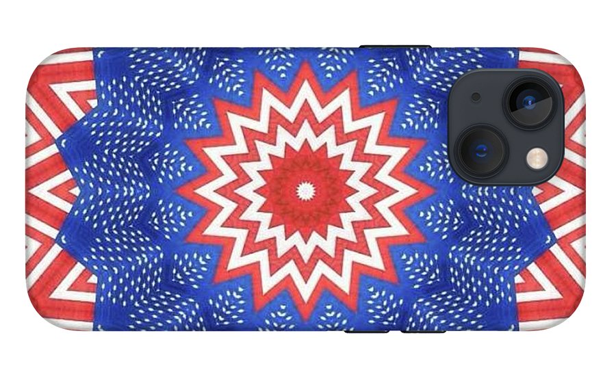 Stars and Stripes Pattern - Phone Case