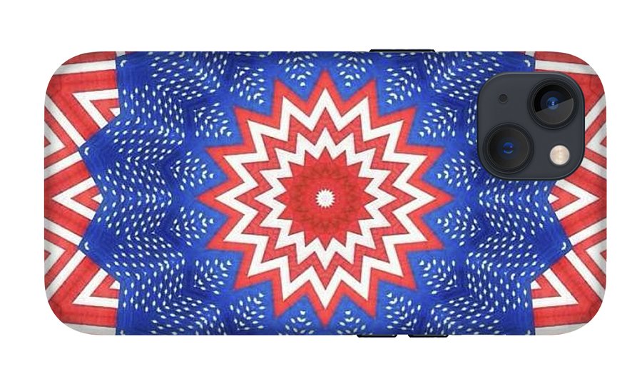 Stars and Stripes Pattern - Phone Case