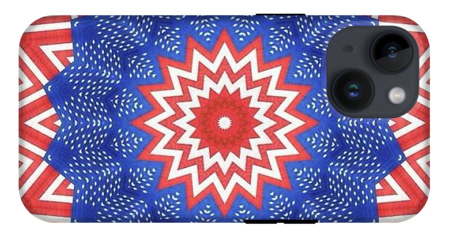 Stars and Stripes Pattern - Phone Case