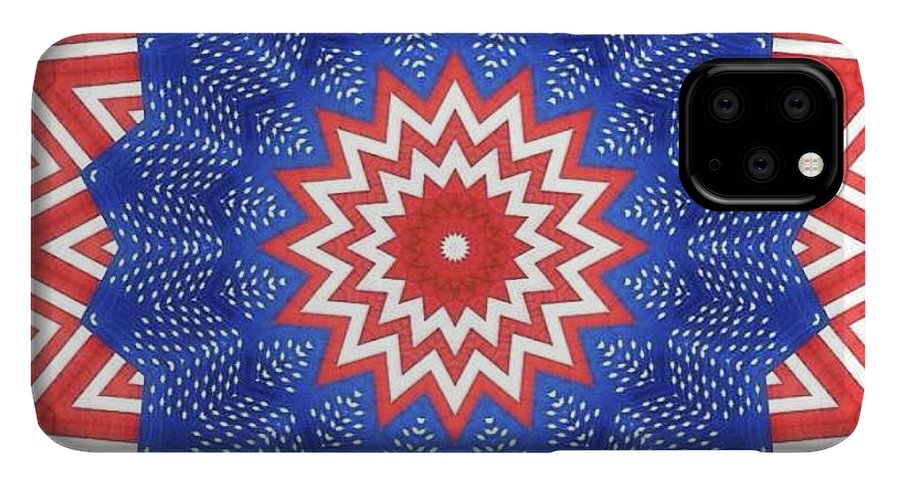 Stars and Stripes Pattern - Phone Case
