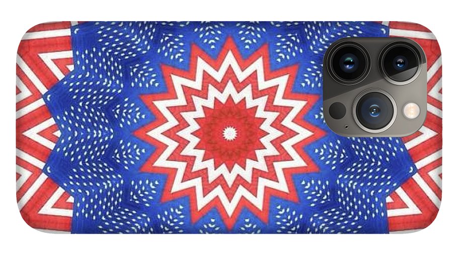 Stars and Stripes Pattern - Phone Case