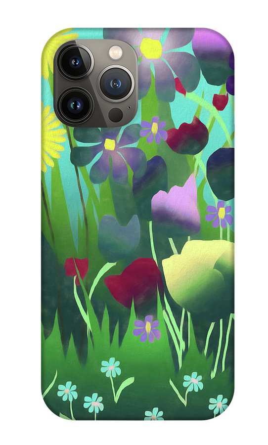 Summer Flower Garden - Phone Case