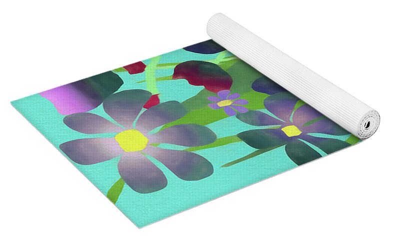 Summer Flower Garden - Yoga Mat