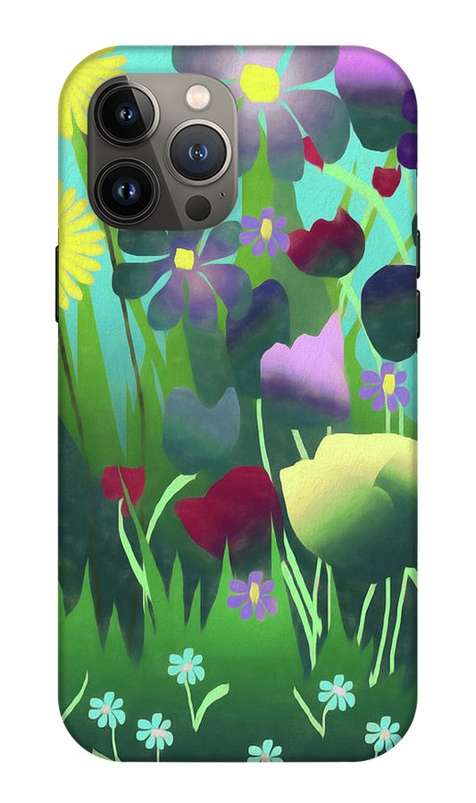 Summer Flower Garden - Phone Case