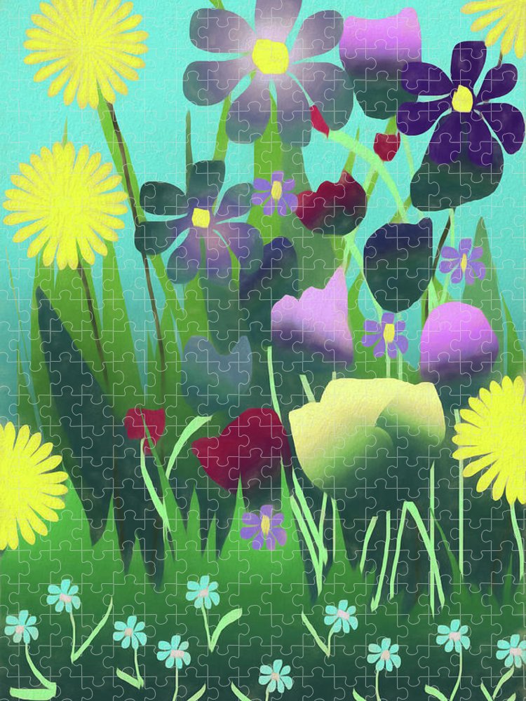 Summer Flower Garden - Puzzle