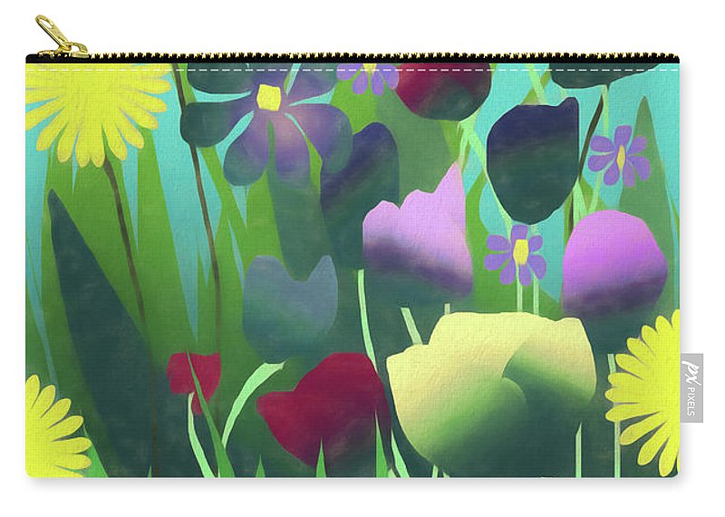 Summer Flower Garden - Carry-All Pouch