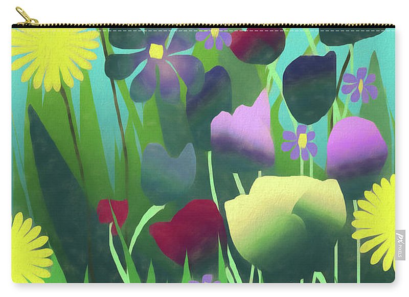 Summer Flower Garden - Carry-All Pouch
