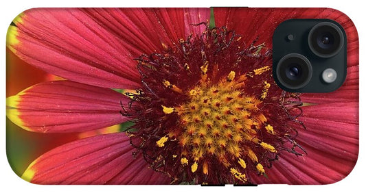 Sunburst Flower Close Up - Phone Case
