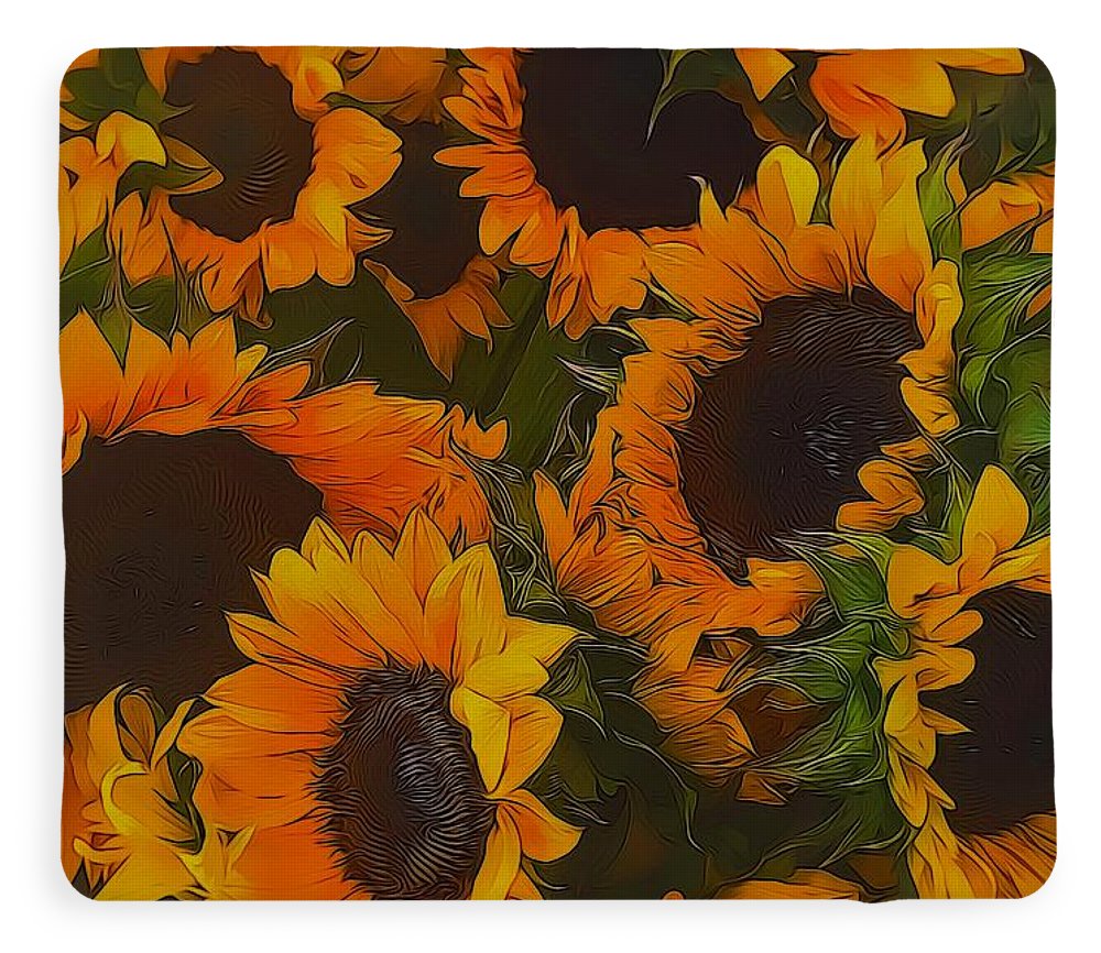 Sunflowers - Blanket