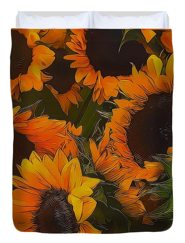Sunflowers - Duvet Cover
