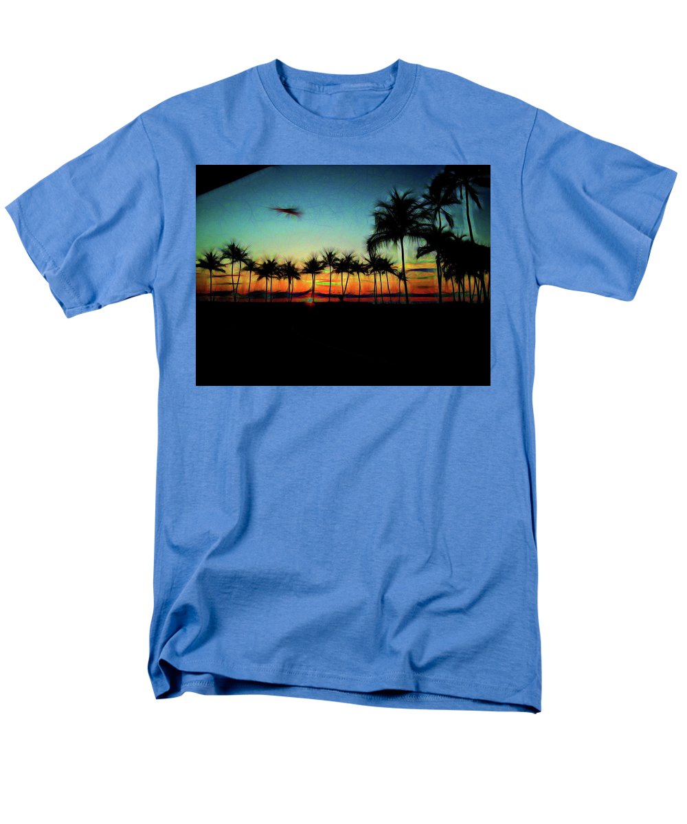Sunset From The Car - Men's T-Shirt (Regular Fit)
