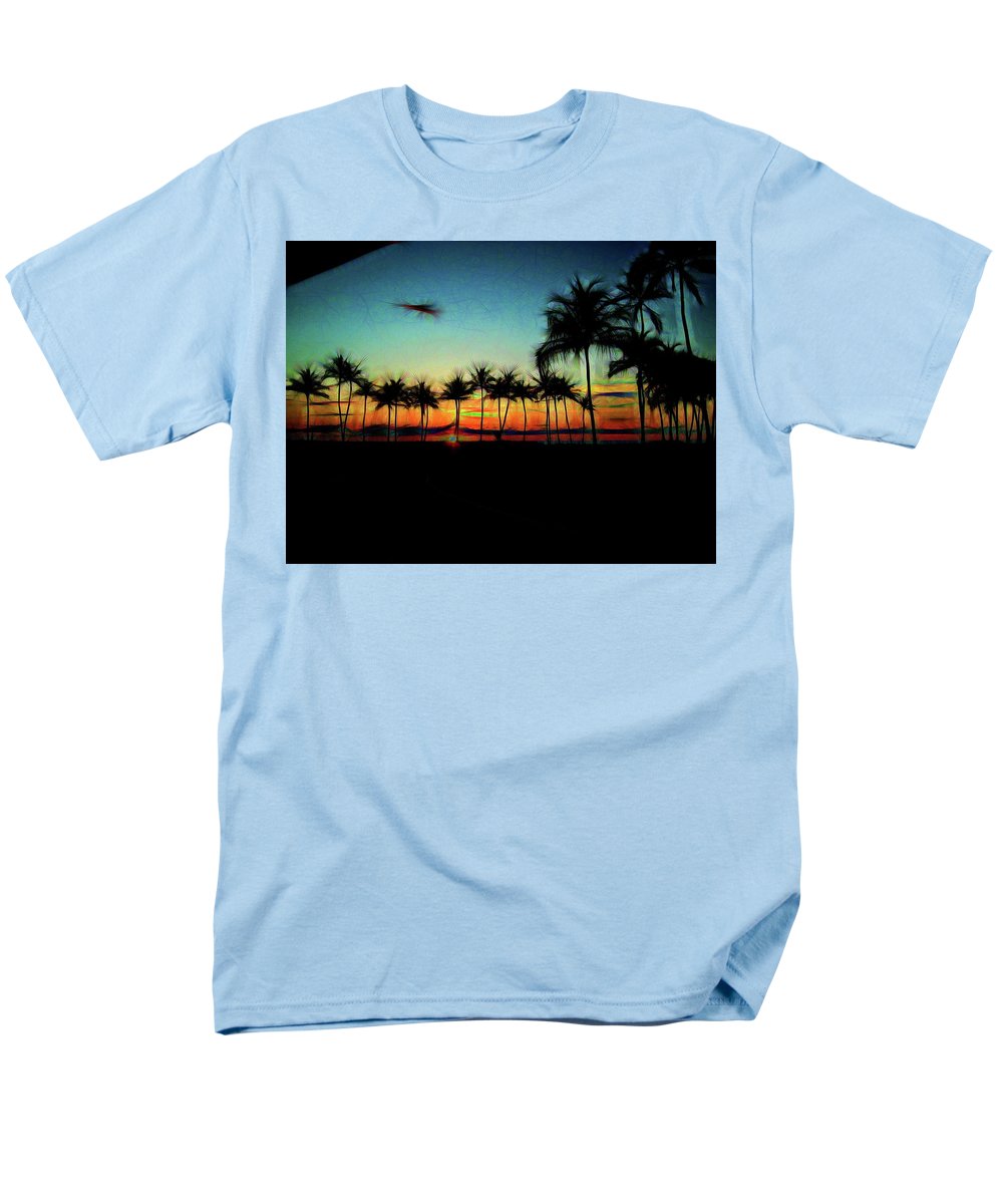 Sunset From The Car - Men's T-Shirt (Regular Fit)