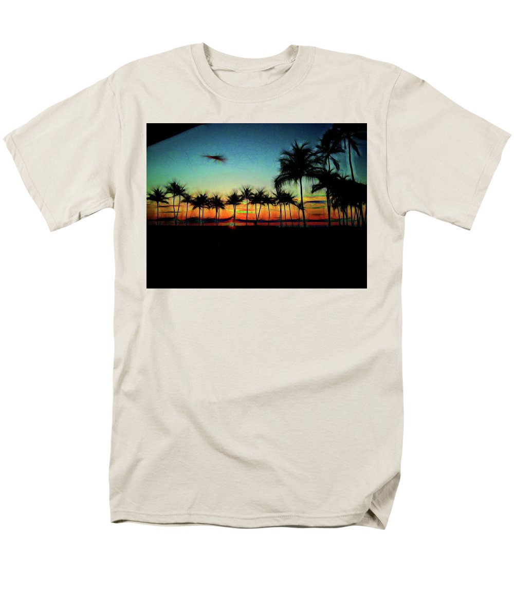 Sunset From The Car - Men's T-Shirt (Regular Fit)