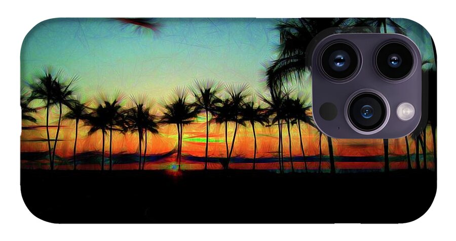 Sunset From The Car - Phone Case