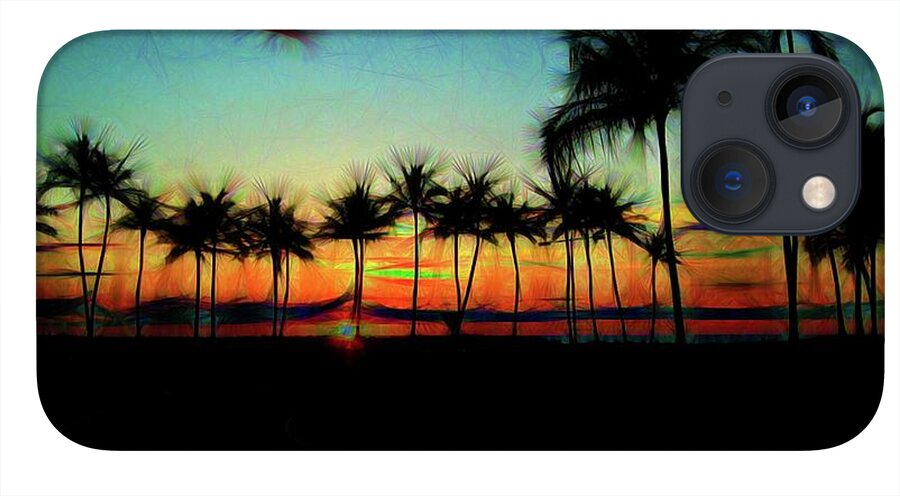 Sunset From The Car - Phone Case