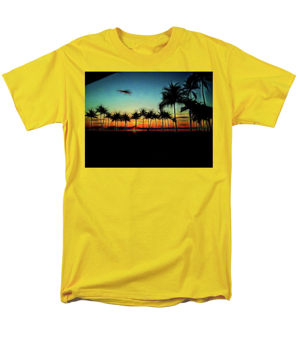 Sunset From The Car - Men's T-Shirt (Regular Fit)
