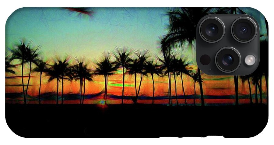 Sunset From The Car - Phone Case