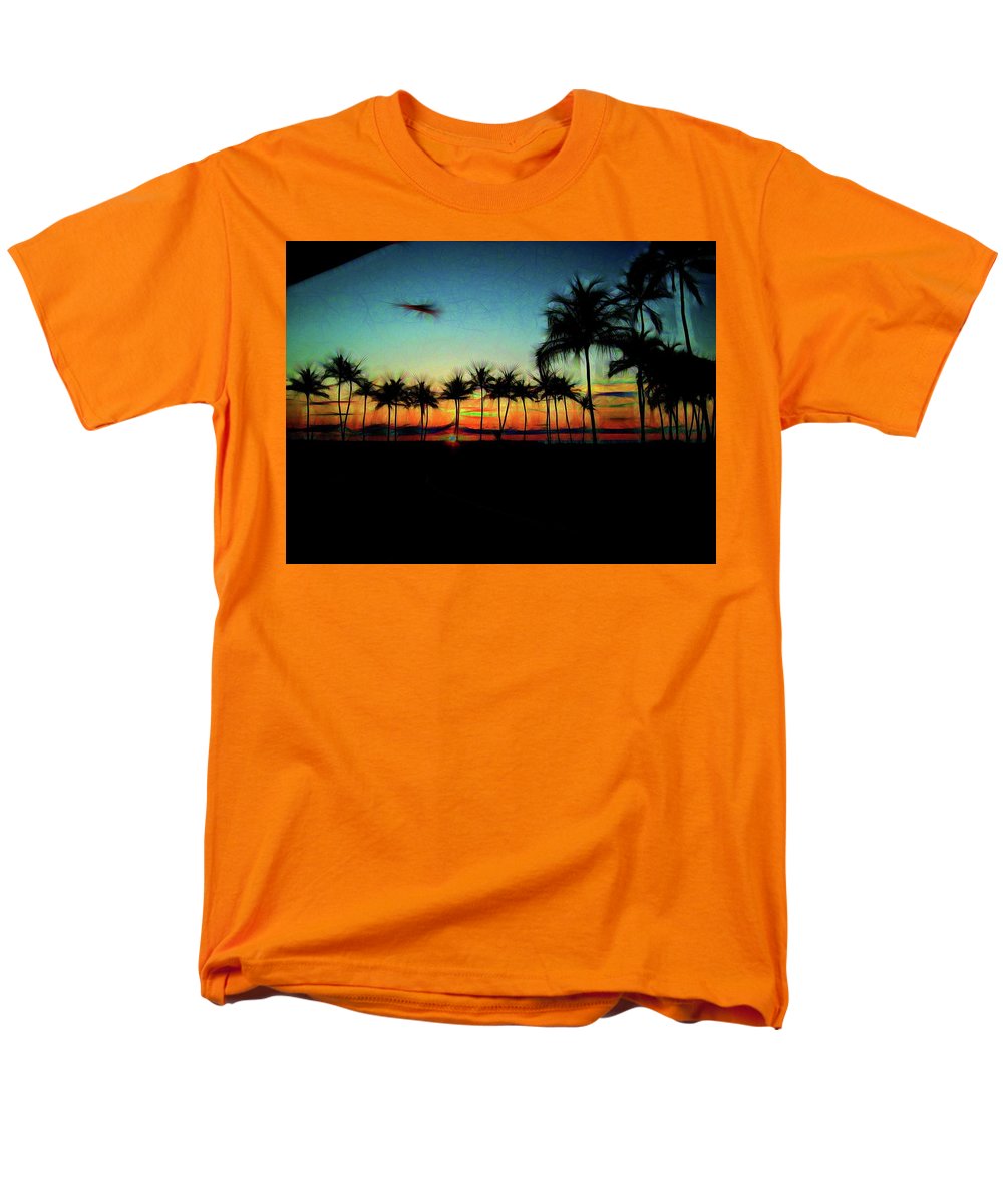 Sunset From The Car - Men's T-Shirt (Regular Fit)
