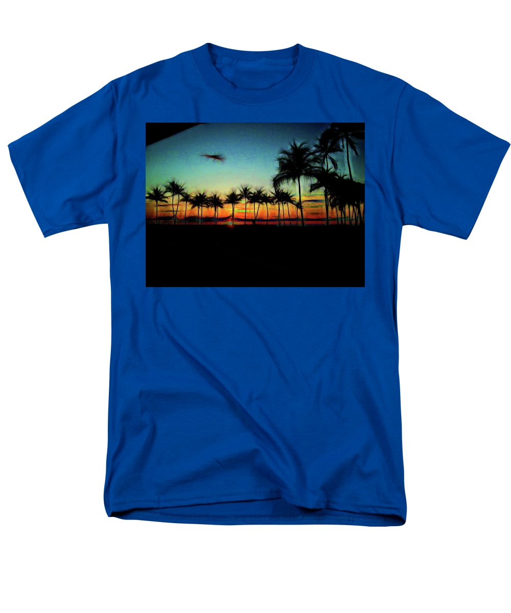 Sunset From The Car - Men's T-Shirt (Regular Fit)