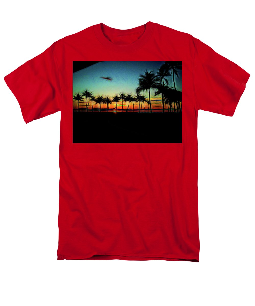 Sunset From The Car - Men's T-Shirt (Regular Fit)