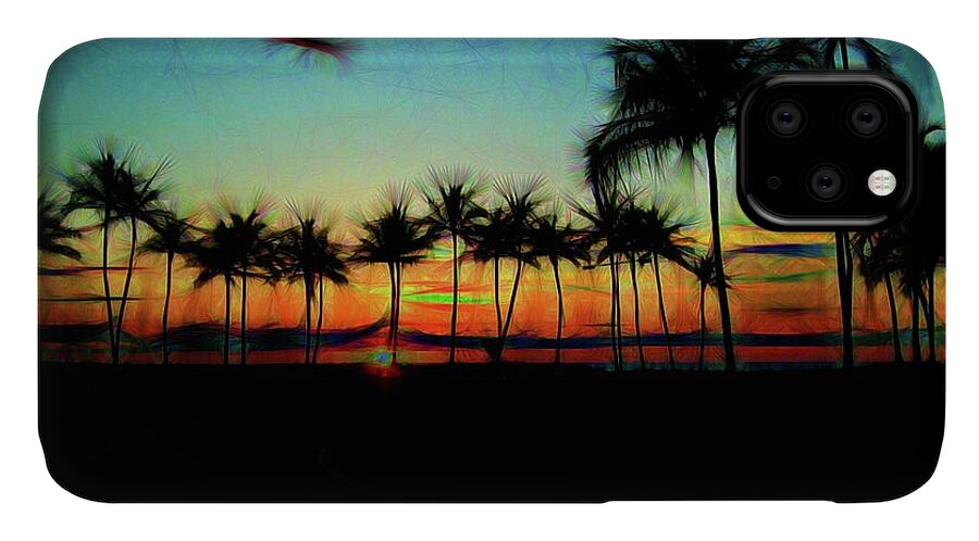 Sunset From The Car - Phone Case