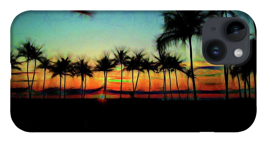 Sunset From The Car - Phone Case