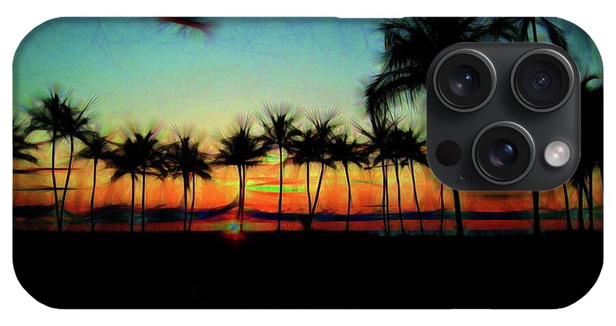 Sunset From The Car - Phone Case