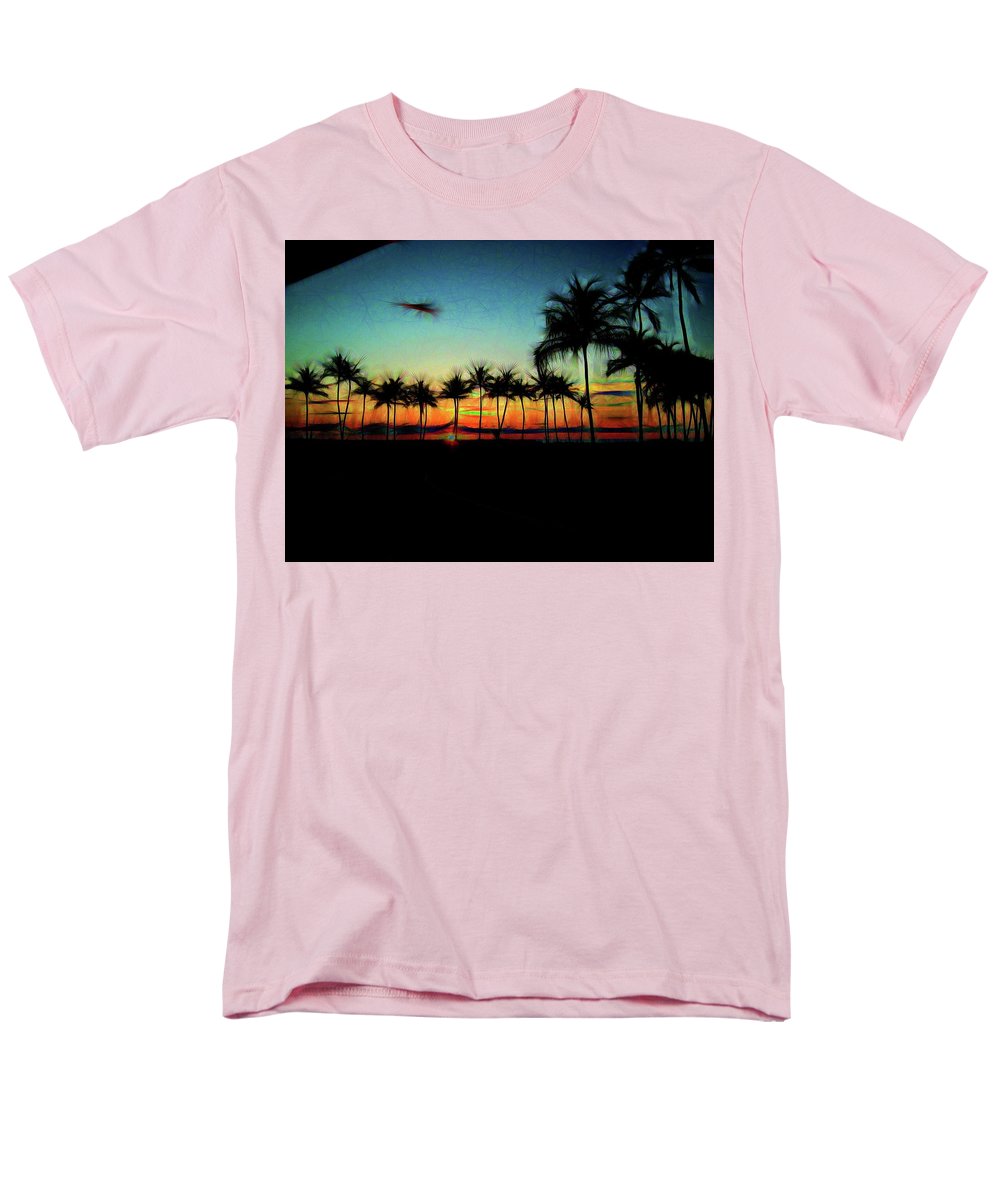 Sunset From The Car - Men's T-Shirt (Regular Fit)