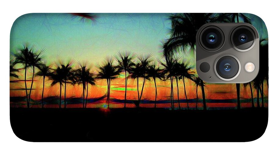 Sunset From The Car - Phone Case