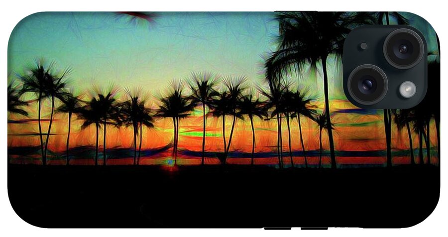 Sunset From The Car - Phone Case