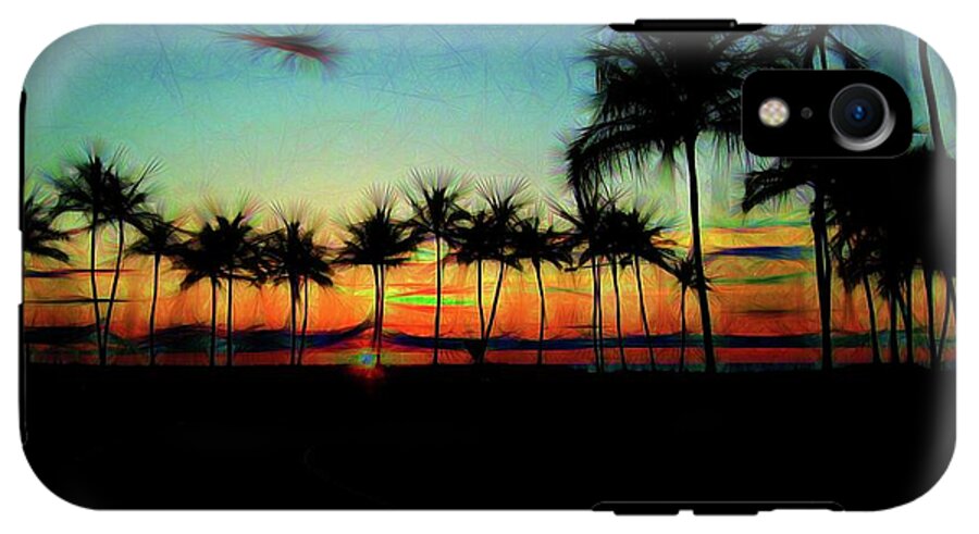 Sunset From The Car - Phone Case